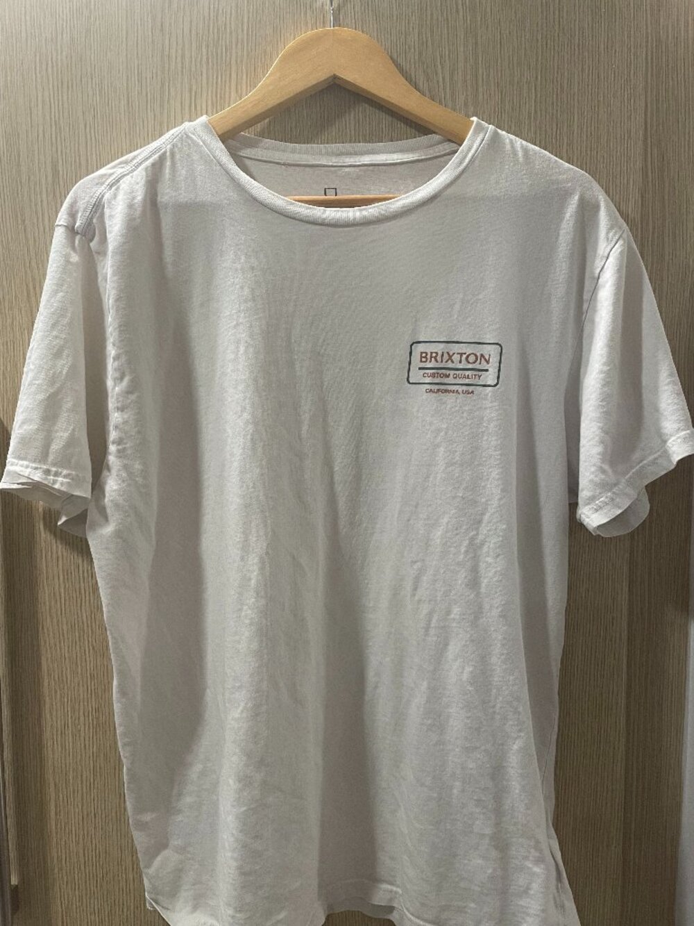 Brixton White Graphic t-shirt